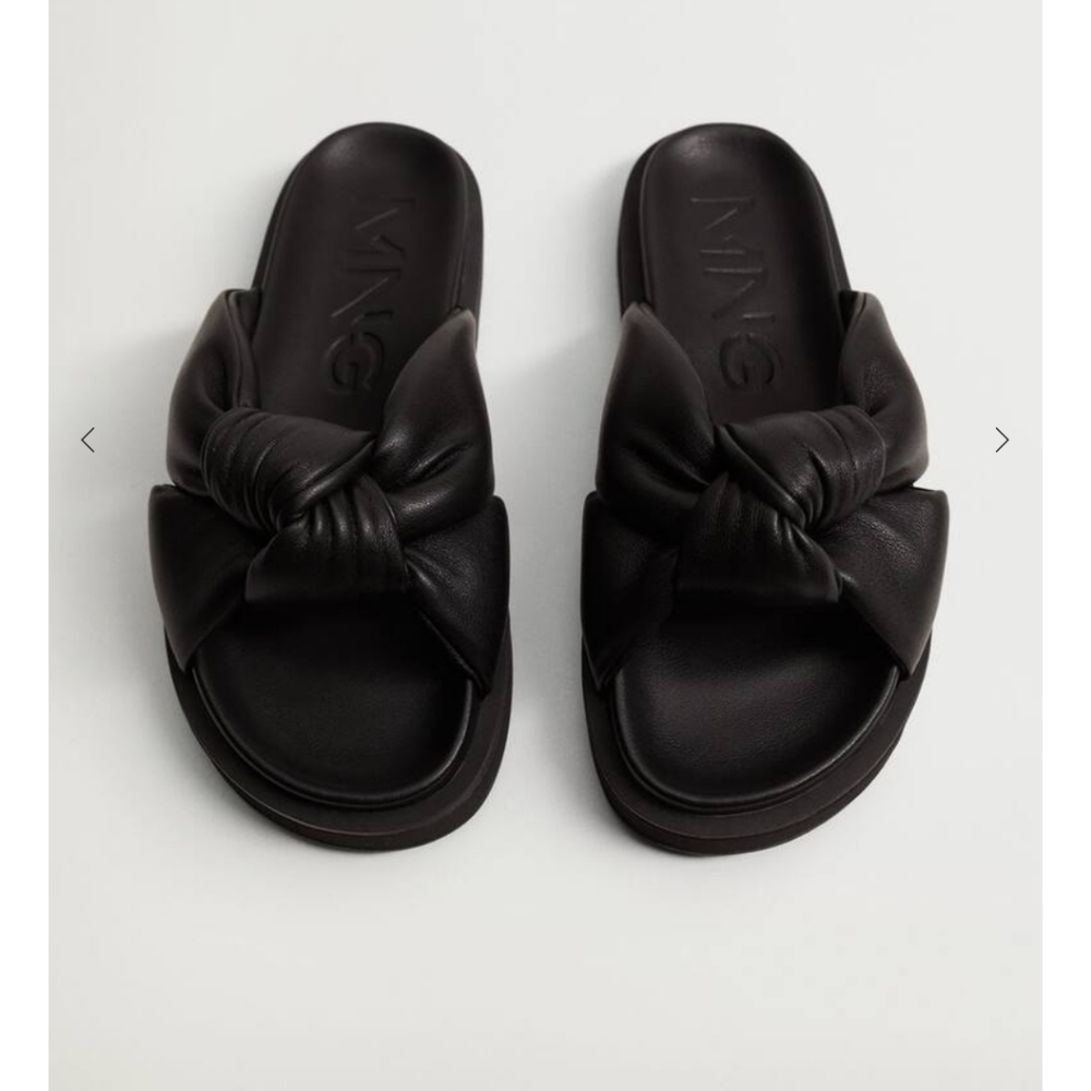BNET Mango Slippers Size 6 1/2